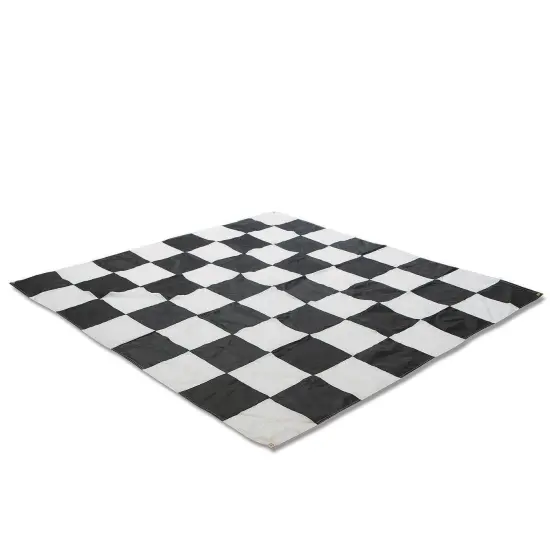 Jumbo Fabric Checkers & Chess Board {1}
