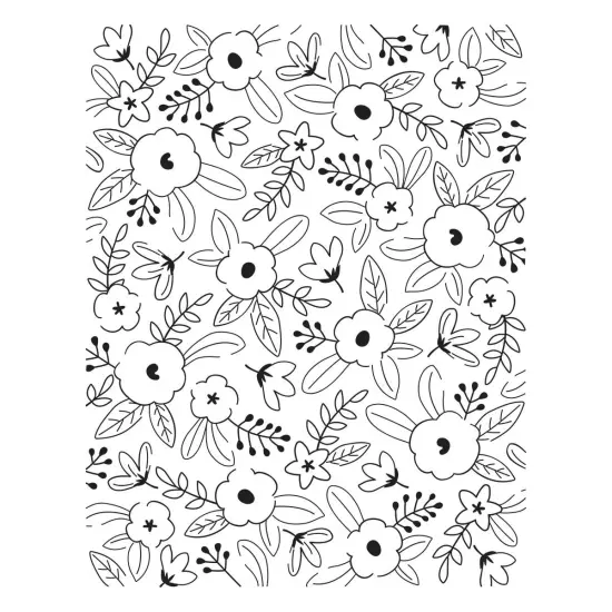 Spellbinders Press Plate By Yana Smakula-Floral Celebration {3}