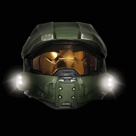 Master Chief Adult Lightup Costume Mask {5}