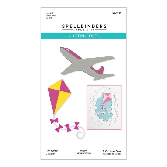 Spellbinders Etched Dies By Vicky Papaioannou-Fly Away, Tunnel Scapes {1}