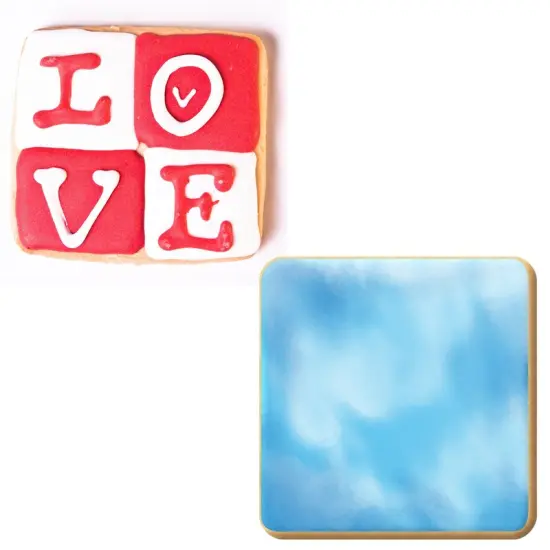 CookieCutter.Com Brand Square Cookie Cutter 4 in, Tin Plate Steel, Handmade in USA {2}