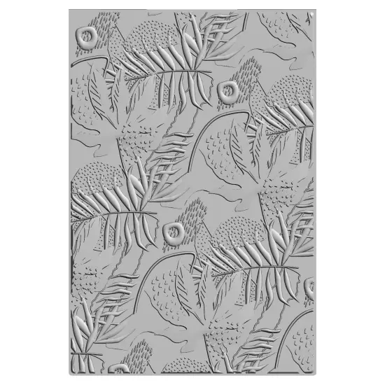 Sizzix 3D Textured Embossing Folder By Catherine Pooler-Jungle Textures {6}
