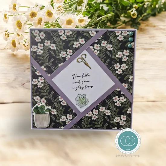 Craft Consortium Rub-On Transfers 2/Pkg-Botany Boutique {6}