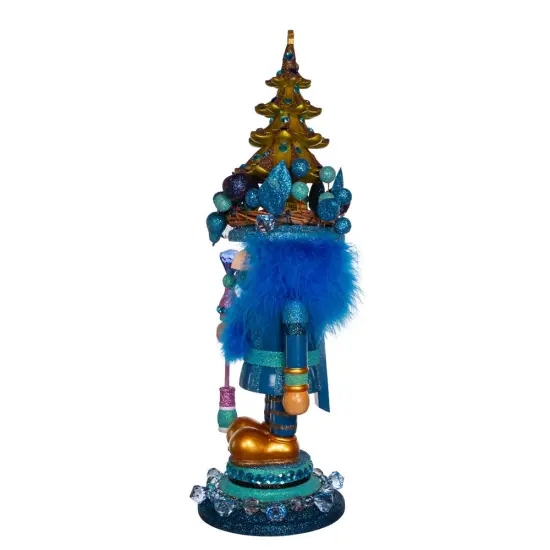 Kurt Adler 18-Inch Hollywood Blue with Tree Nutcracker {4}