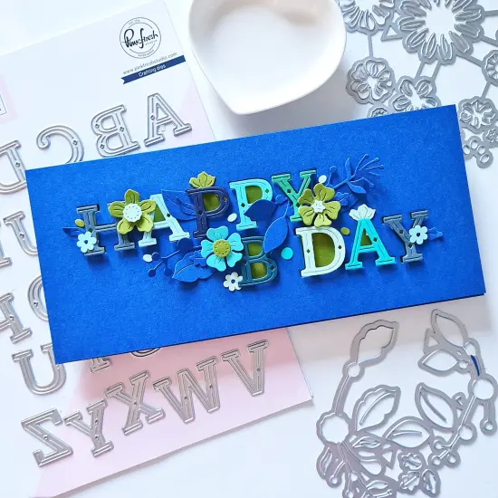 Pinkfresh Studio Die Set-Stylized Florals {5}