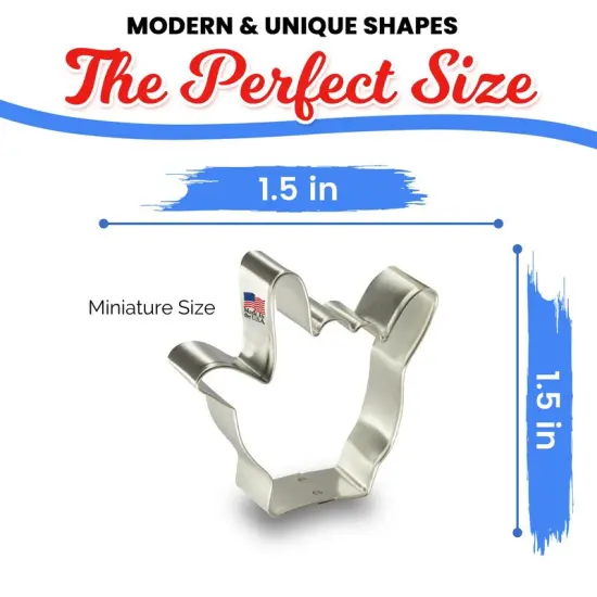 Hand Love Sign Cookie Cutter 2 Pc Set. USA Tin Plate Steel - By CookieCutter.Com {4}