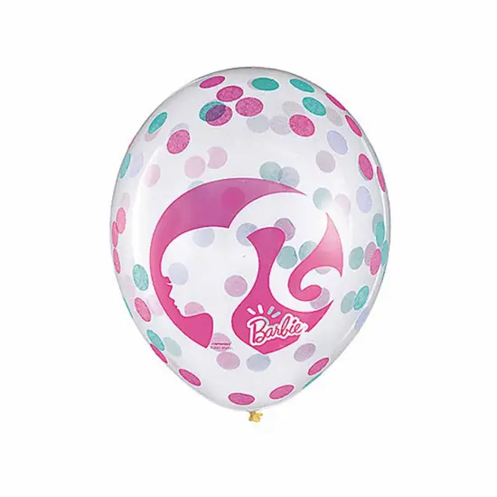 Barbie Dream Together Happy Birthday 12" Latex Balloons 6 Pc. {3}