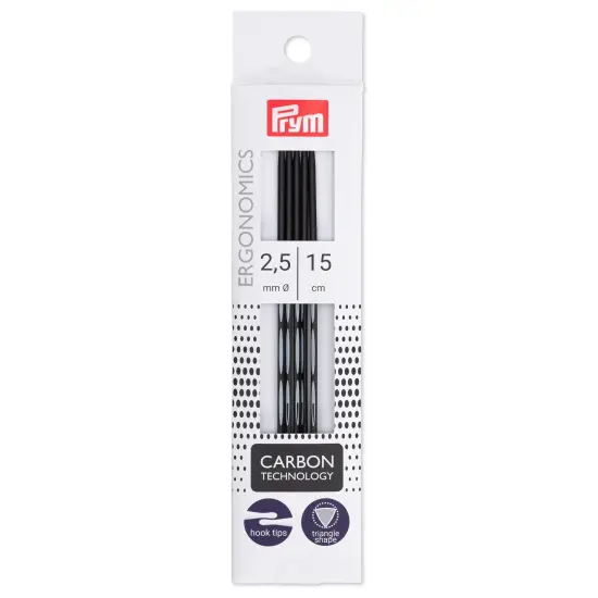 Prym Double Point Knitting Needles 6"-US 1 (2.5 mm) {1}