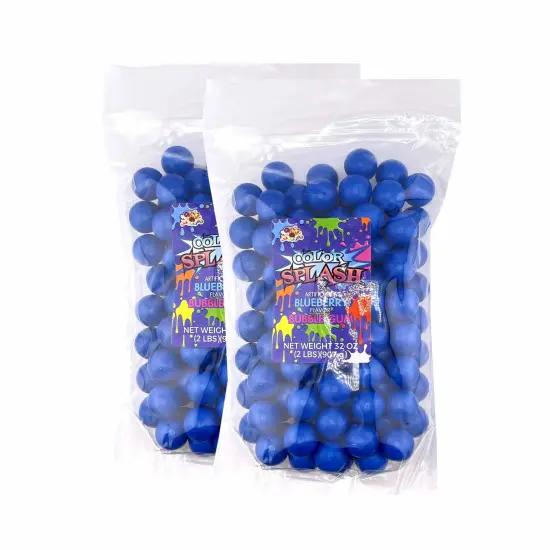 Splash 1" Gumballs Blue 2Lbs {3}