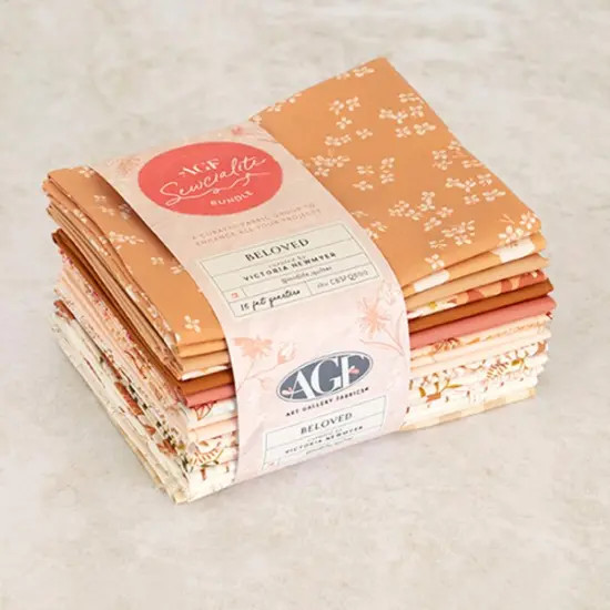 Sewcialites Fat Quarter Bundle in Beloved Edition Curated by Victoria Newmeyer by AGF Studio for Art Gallery (CBSFQ600) {1}