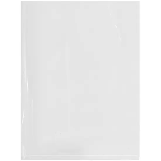 Plymor 6" x 8", 3 Mil Flat Open Clear Plastic Poly Bags {1}