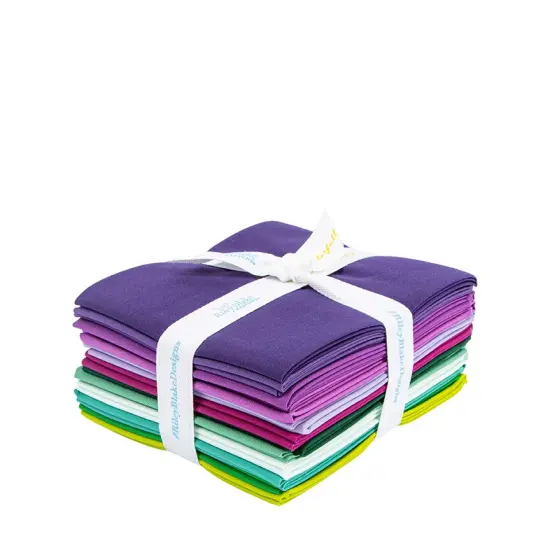 Confetti Cotton Fat Quarter Bundle in Purple Vibrations byfor Riley Blake (FQ-PVIB120-12) {1}
