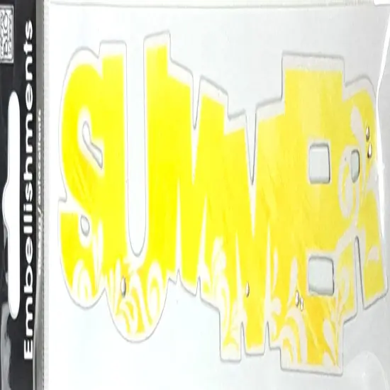 Me & My Big Ideas Summer Dimensional Title Sticker {1}