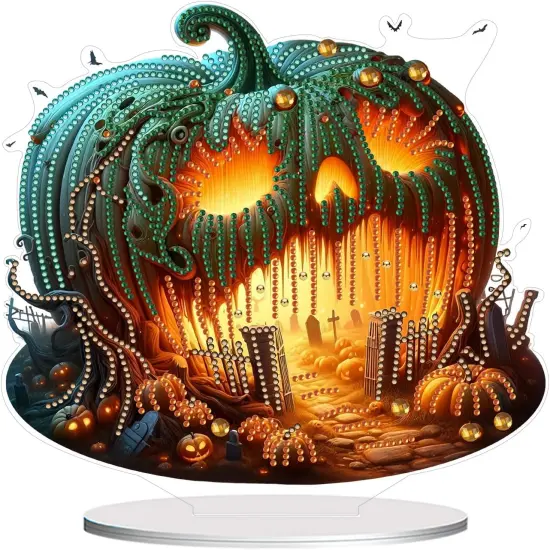 Halloween Tabletop Diamond Art Painting Kit {1}