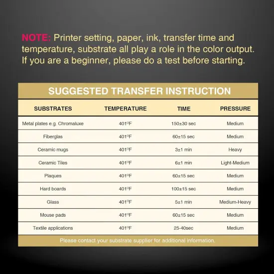 SubliColor IMPACT Dye Sub Paper 8.5&rdquo;x11&rdquo; (216 x 279 mm) Sheets Pack Multicompatible by Sihl, Made in Germany {11}