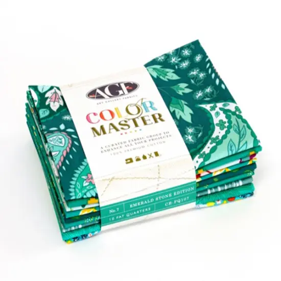 Emerald Stone Color Master Fat Quarter Bundle by AGF Studio for Art Gallery (CB-FQ107) {1}