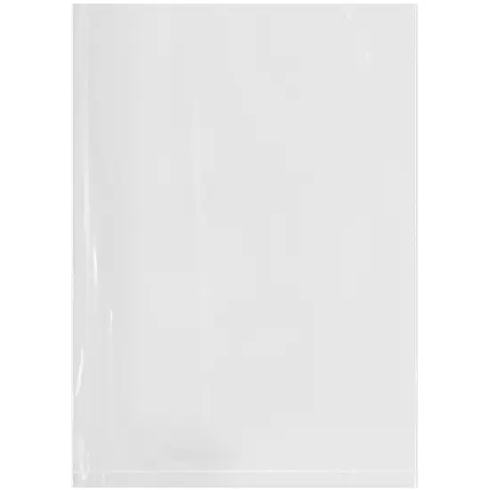 Plymor 5" x 7", 3 Mil Flat Open Clear Plastic Poly Bags {1}