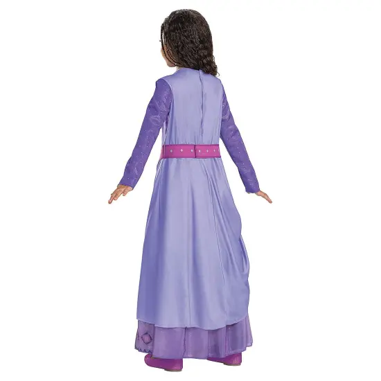 Girls Deluxe Asha Costume Disney Wish Movie Dress {2}