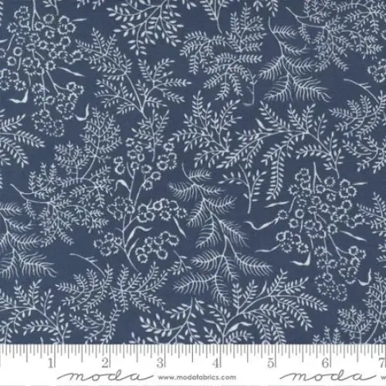 Nantucket Summer Navy Sconset Landscape Nature 44"/45" Fabric Per Yard {1}