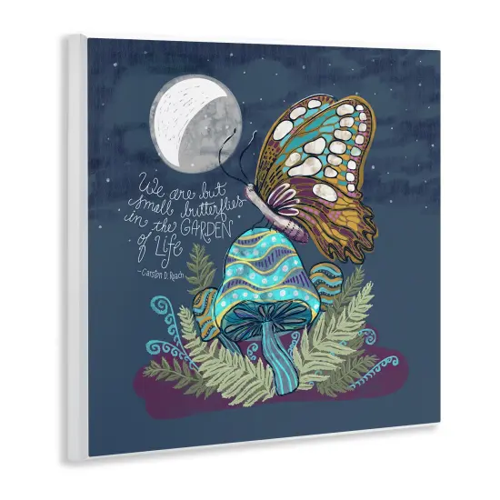 Stupell Industries We Are But Small Butterflies Wall Plaque By Connie Summers {3}