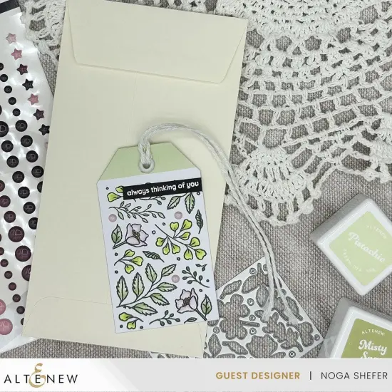 Mini Delight: Zero-Waste Leaf Potpourri Stamp & Die Set {4}