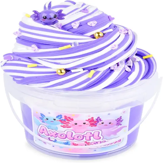 Purple Axolotl Butter Slime Kit {1}