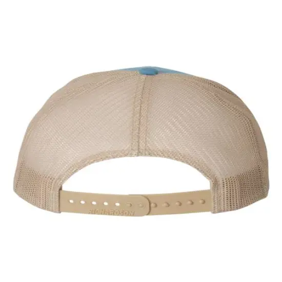Richardson&reg; Snapback Trucker Cap C Blue/ Khaki {2}