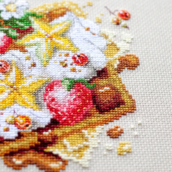 Viennese Waffles 120-091 Counted Cross-Stitch Kit {5}