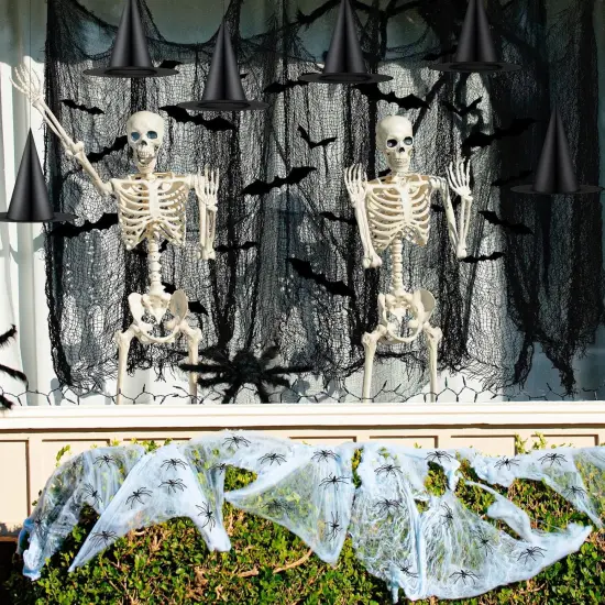 69 Pcs Halloween Witch Hats Decorations {2}