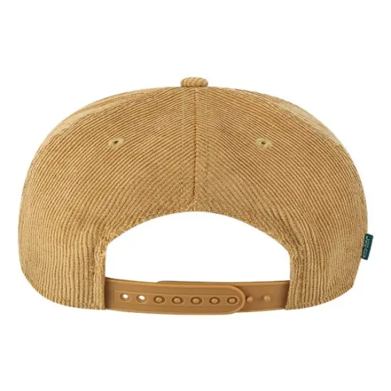 LEGACY&reg; Five-Panel Trucker Cap Khaki Corduroy {2}