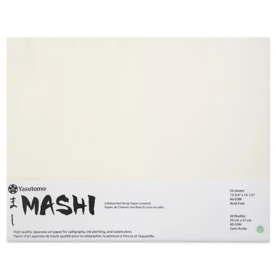 Yasutomo Mashi Paper - 10-1/2" x 13-3/4", 20 Sheets {1}