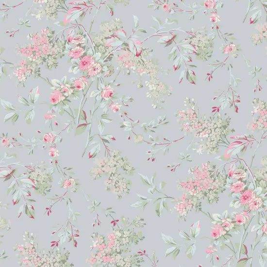 Rachel Ashwell Chelsea Blue Wallpaper {2}