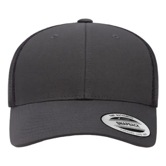 YP Classics&reg; Elite Cap Stylish Fit Charcoal/ Black {6}