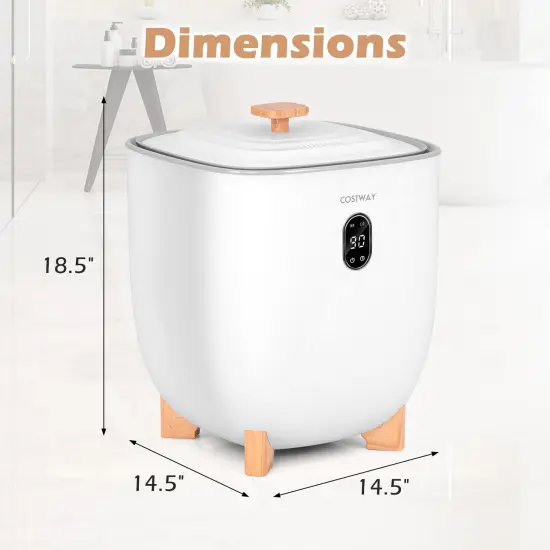 25L Towel Warmer with Timer, Temperature Control, and Aromatherapy {5}