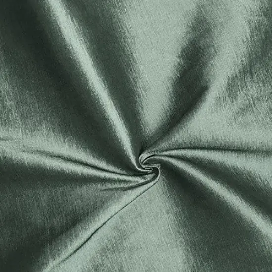 1 Yard 60" Wide Charcoal Stretch Taffeta Fabric Solid Satin Polyester for Dresses, Bridal Gowns & Crafts {1}