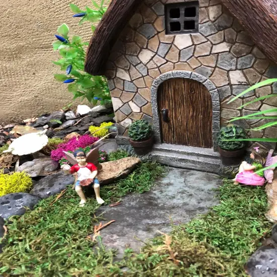 Artificial Moss, 17.6 OZ Green Moss for Decorating, Faux Moss for Crafts, Decorative Moss for Plants Indoor, Table Centerpieces, Fairy Garden Wedding Decor {4}