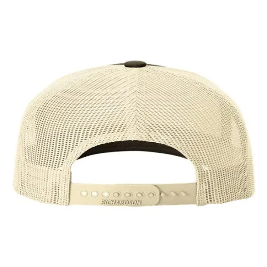 Richardson&reg; Five Panel Trucker Cap C Chip/ Birch {2}