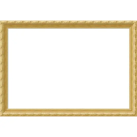 Versailles Gold Framed Dry Erase Magnetic Board {1}