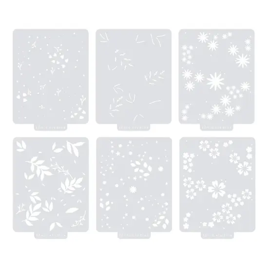 Tonic Die And Stencil Set-Fancy Floral Layering {5}