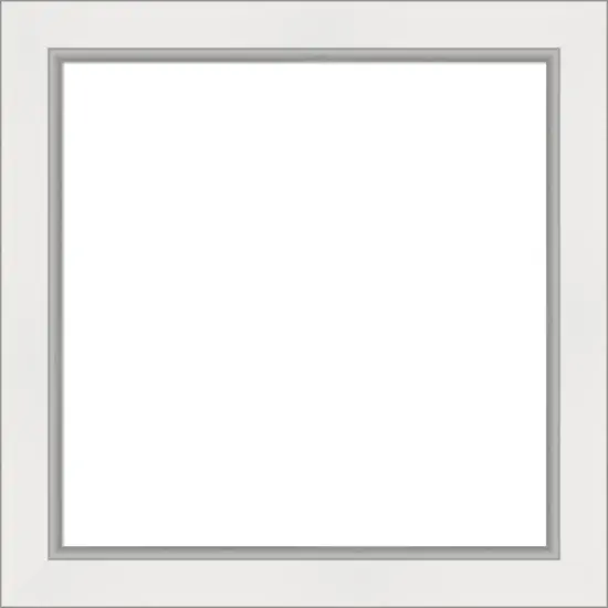 Eva Framed Dry Erase Magnetic Board White Silver {1}
