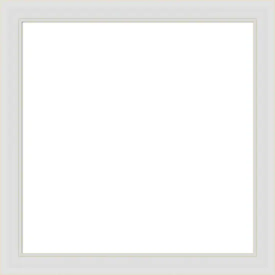 Flair Framed Dry Erase Magnetic Board Soft White {1}