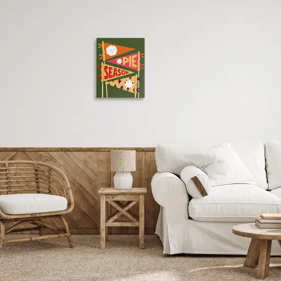 Stupell Industries Pie Season Pennants Canvas, design by Jilly Jack Designs {2}