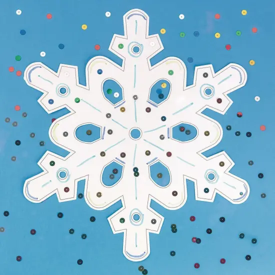 Snowflake Craft Kit (Pack of 12) {3}