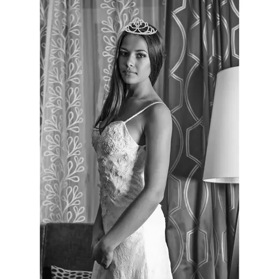 Rhinestone Crystal Tiara - Perfect for Wedding, Bridal, Prom, Birthday, Pageant, Princess Crown, Silver - 5 x 2.2 x 5.5 Inches {2}