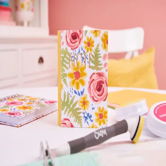 Sizzix A6 Layered Stencil 4/Pkg-Abstract Blooms {5}