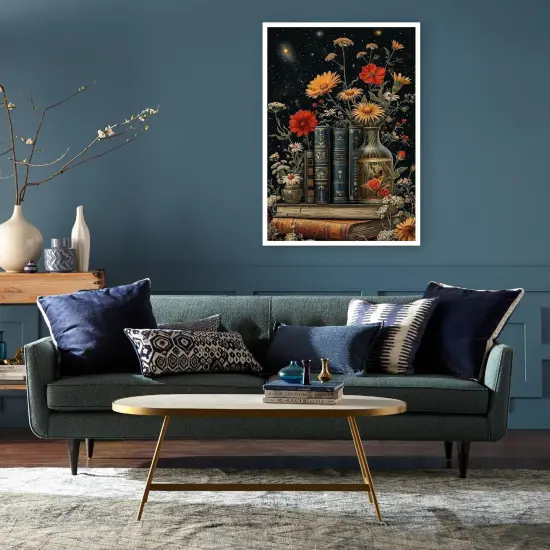 Diamond Painting for Adults Beginner, Dark Diamond Art Kits for Adults, DIY Full Drill Gem Art and Craft Kit for Home Wall Decor 12 X 16inch {3}