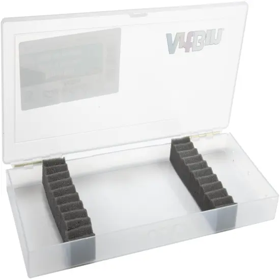 ArtBin Brush Box-14"X6"X1.25" Translucent {1}