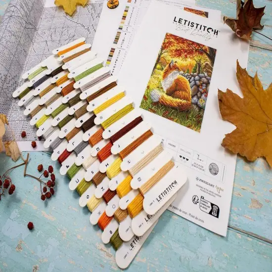 A Friend for Little Fox L8061 Counted Cross Stitch Kit {4}