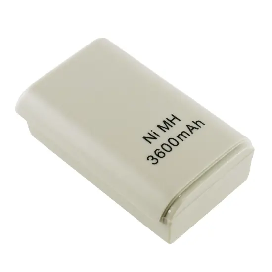 Insten Compatible Battery for Microsoft xBox 360, White {2}