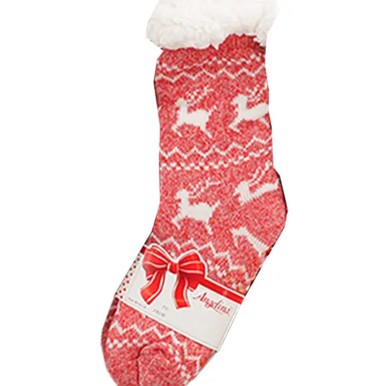 Kids Snuggly Slipper Socks 1 Pair Assorted Color {5}